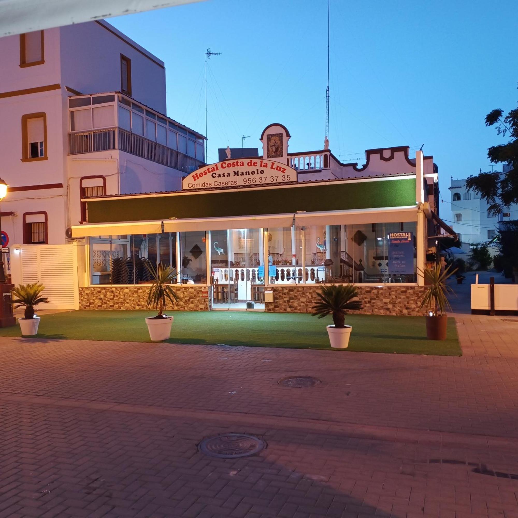 Hostal Costa De La Luz Чипиона Экстерьер фото